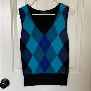 The Limited Argyle Sweater Vest